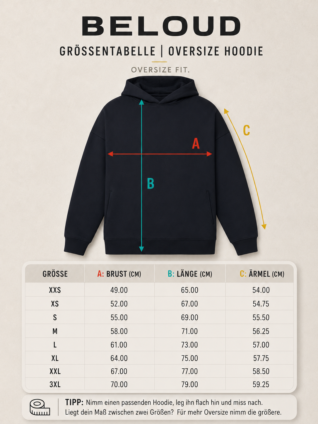 GUCK MAL PAPA Eltern Oversize Hoodie