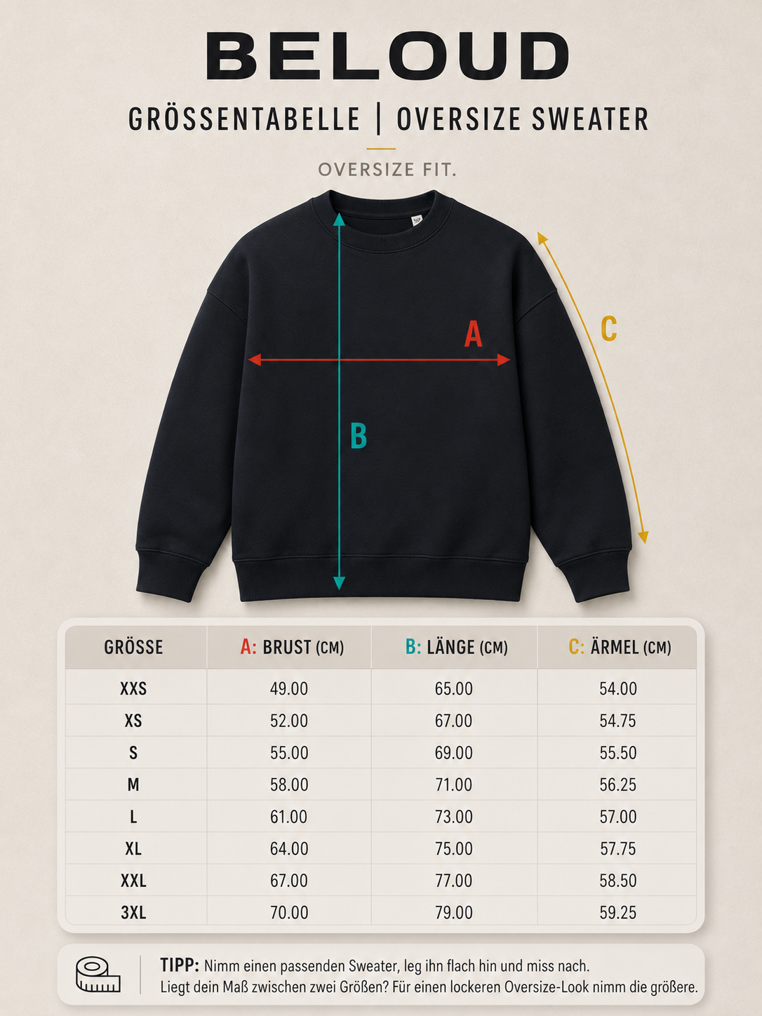 GUCK MAL PAPA Eltern Oversize Sweater