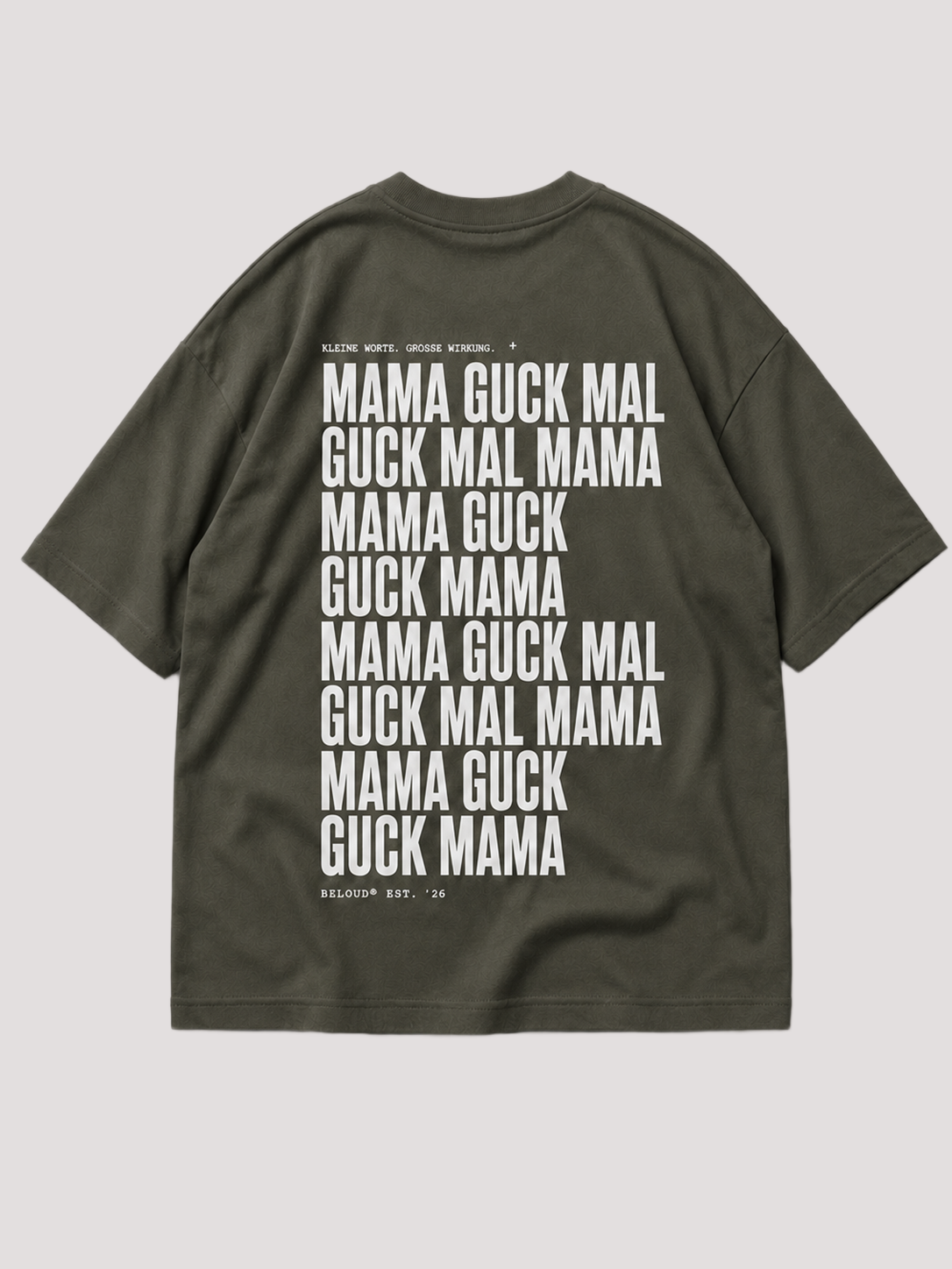 GUCK MAL MAMA Oversize Shirt